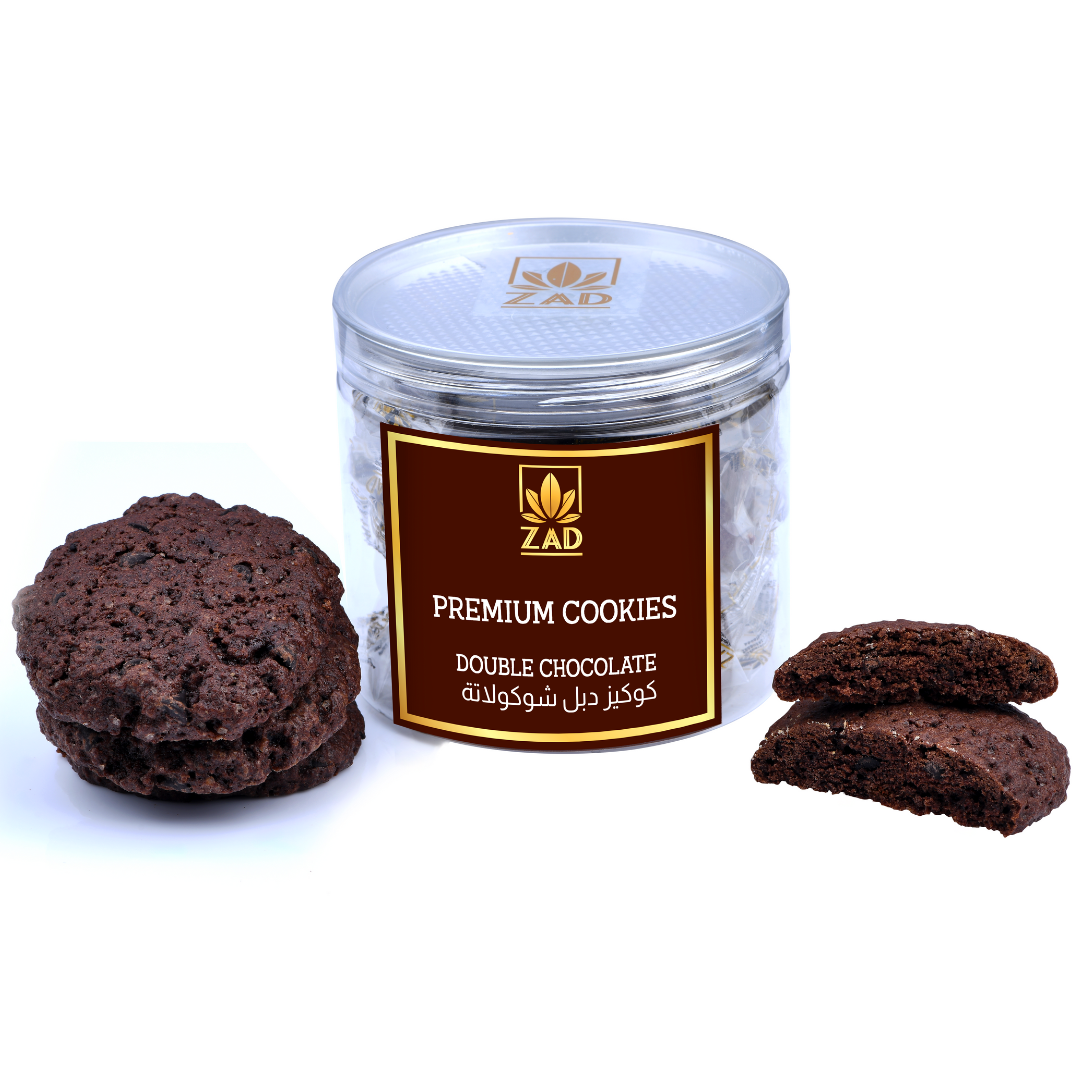 Premium Cookies Double Chocolate 120g - Healthy Arabic Snacks & Sweets