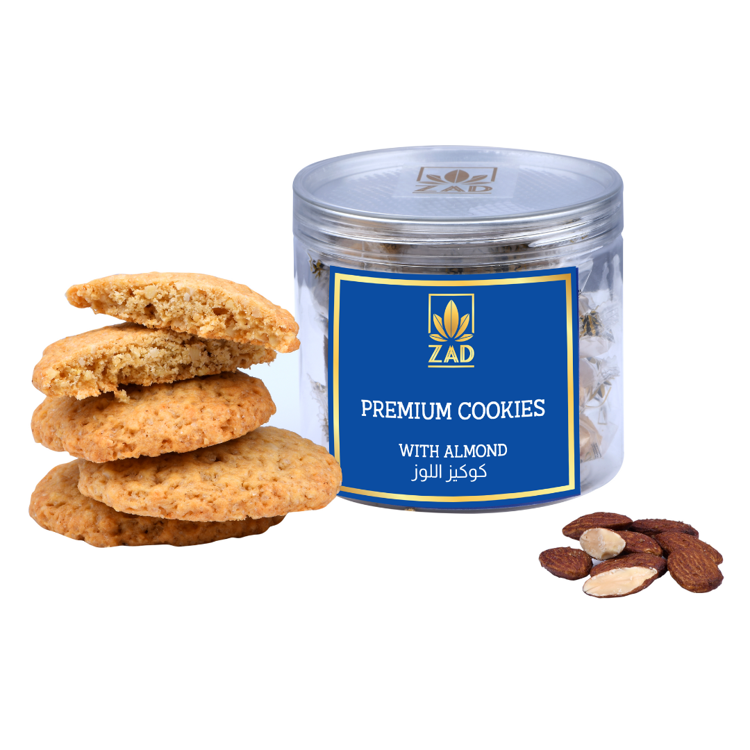 Premium Cookies with Almond 120g - Healthy Arabic Snacks & Sweets
