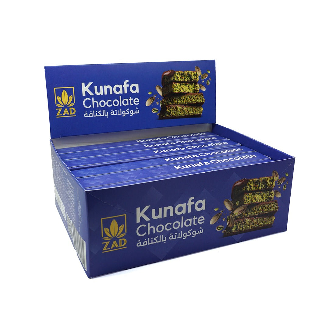 ZAD Kunafa Chocolate Tablet 6 x 60g