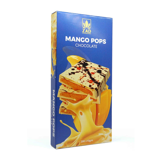 ZAD Mango Pops Chocolate Tablet 200g