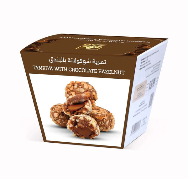 Tamori – How About This Tamriya with Chocolate Hazelnut 112g - Date and Chocolate Balls
