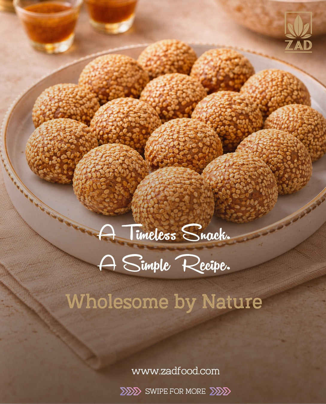 تمرية طحينة وسمسم 400 غرام